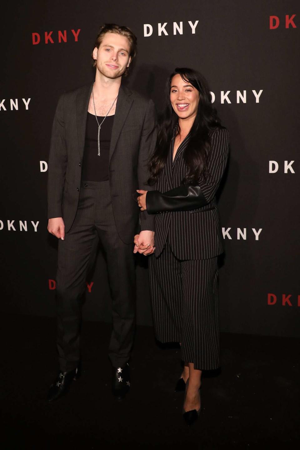 Luke Hemmings and Sierra Deaton Attend a DKNY Event