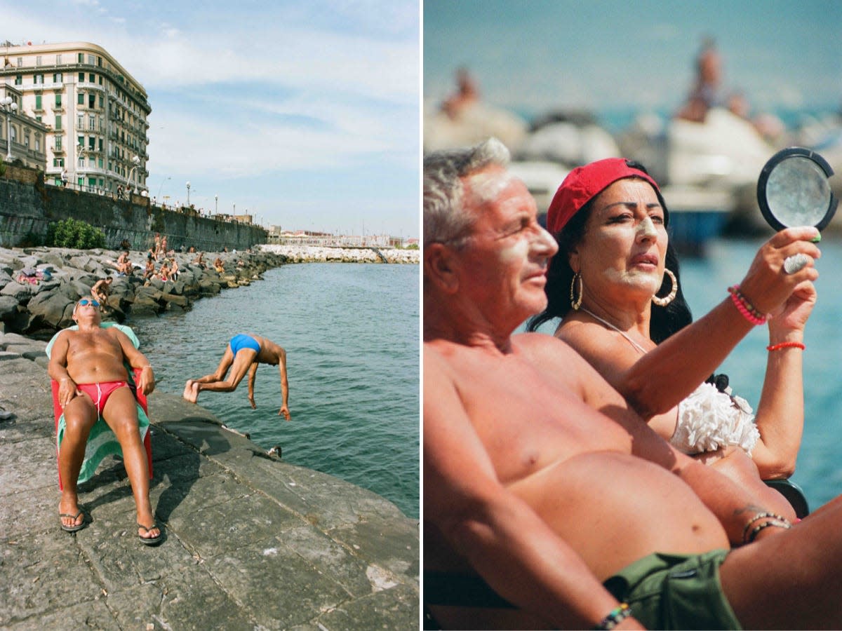 Susan Berry has spent her days in Naples photographing.