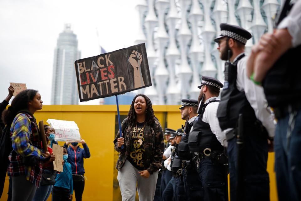 Black Lives Matter Protests In The UK