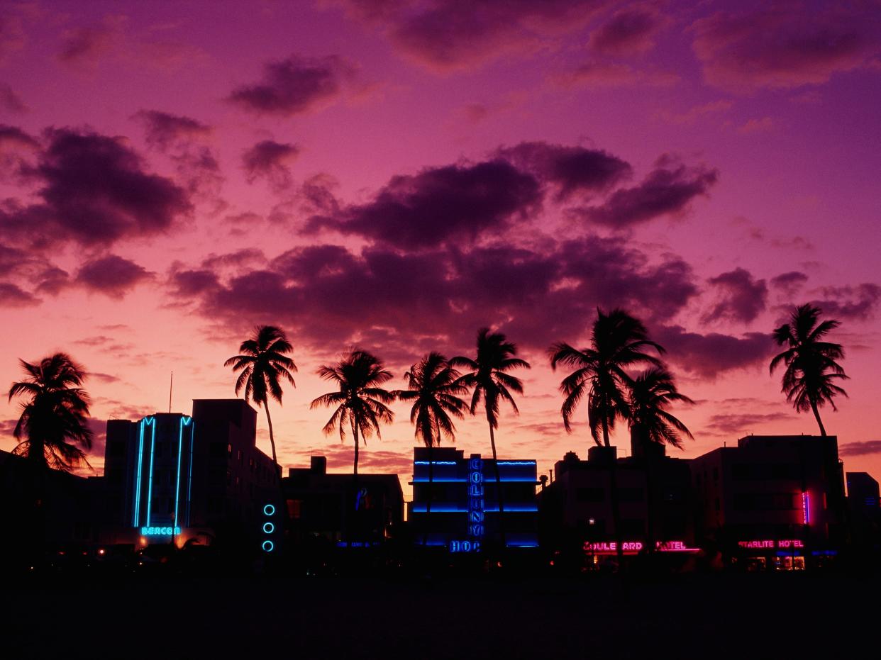 The Art Deco District of Miami Beach