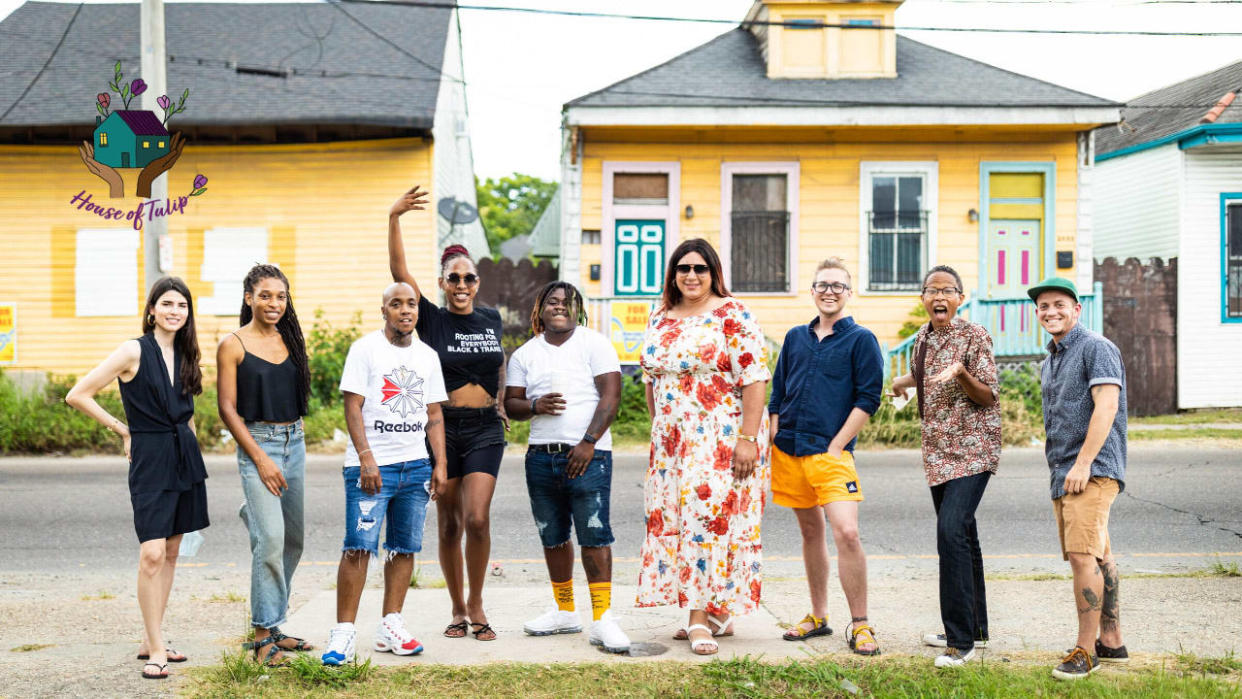Trans United Leading Intersectional Progress, or TULIP, is a nonprofit collective creating housing solutions for trans and gender-nonconforming people in Louisiana. (House of Tulip)