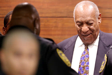 Actor and comedian Bill Cosby leaves the Montgomery County Courthouse after the first day of his sexual assault trial sentencing in Norristown, Pennsylvania, U.S. September 24, 2018. David Maialetti/Pool via REUTERS