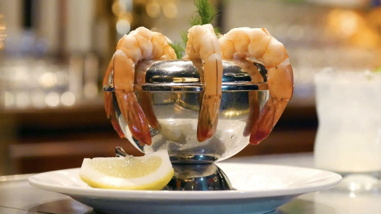 Lawry's shrimp cocktail