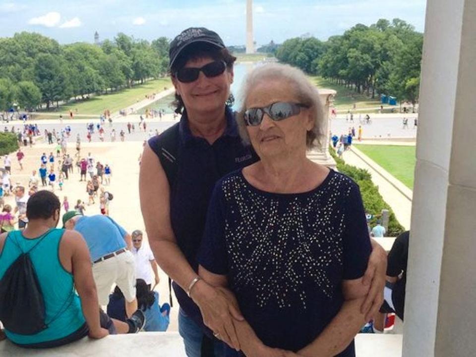 FLORIDA TODAY journalist Britt Kennerly took her mother, Helen, on a trip to Washington, D.C., in 2016, the year Helen was diagnosed with vascular dementia.