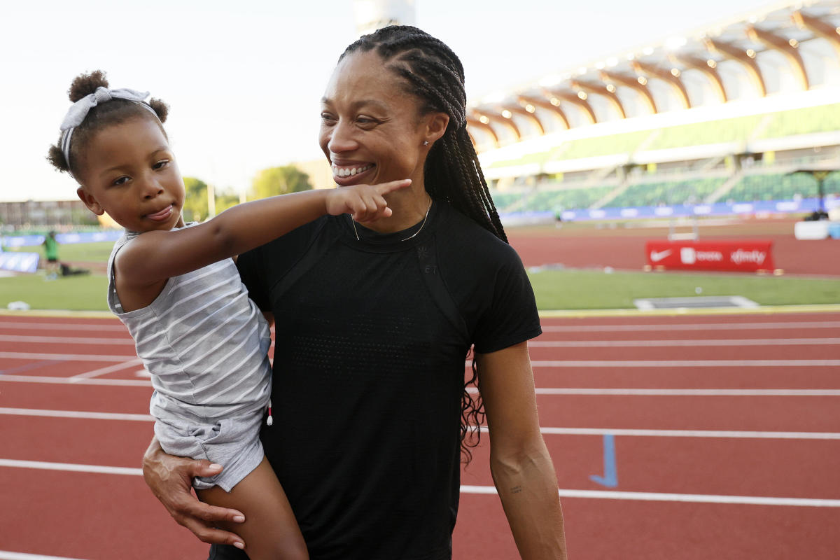 Allyson Felix launches free childcare initiative for fellow