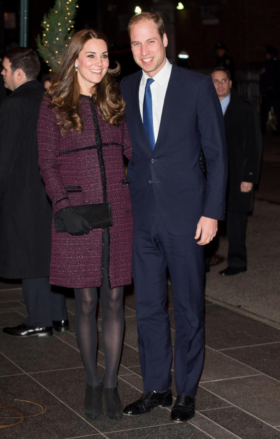 Duchess of Cambridge in New York with Prince William