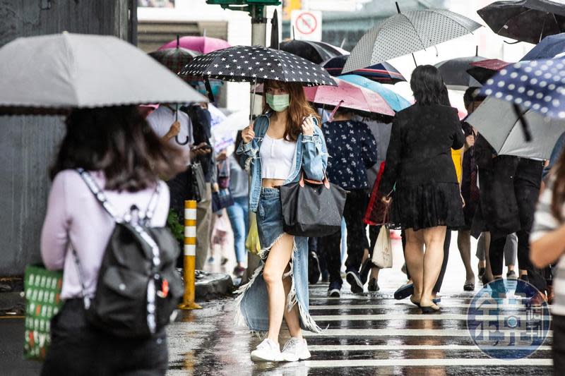 彭啟明表示，北部大雨比預期還早發展起來，提醒民眾留意。（資料照）