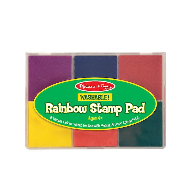 Lsushine Craft Ink Pad Stamps Partner DIY Color,20 Colors Rainbow Finger Ink