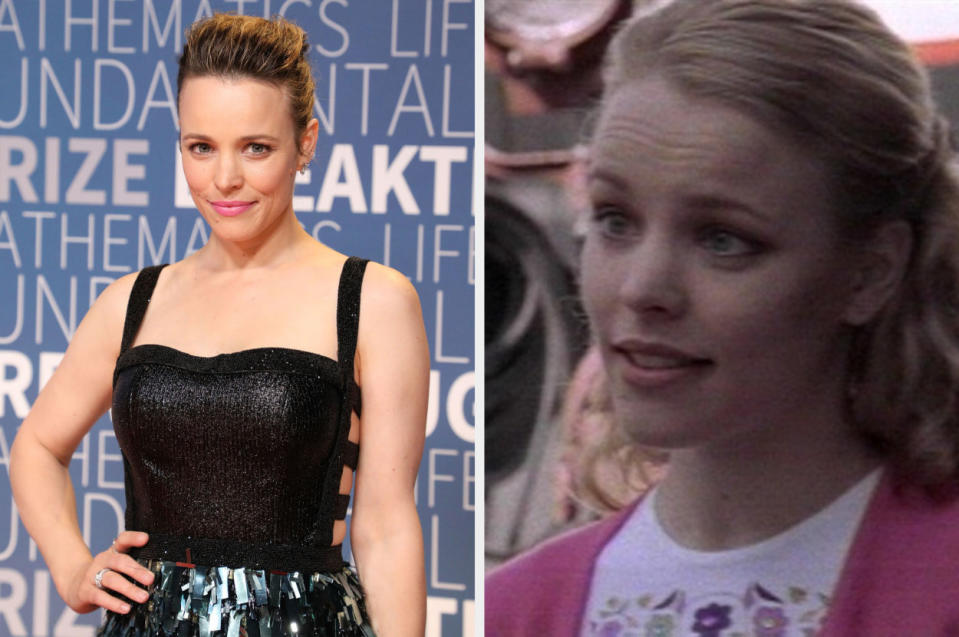 Rachel McAdams now vs. when she appeared in "The Famous Jett Jackson."