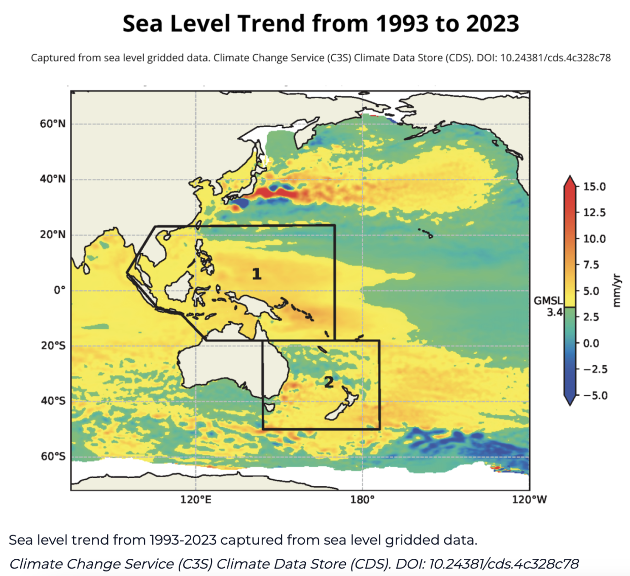 World Meteorological Organization (WMO) State of the Climate in the South-West Pacific 2023 report