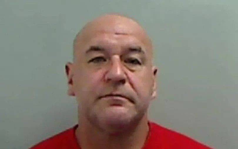 Nigel Harker in a mugshot