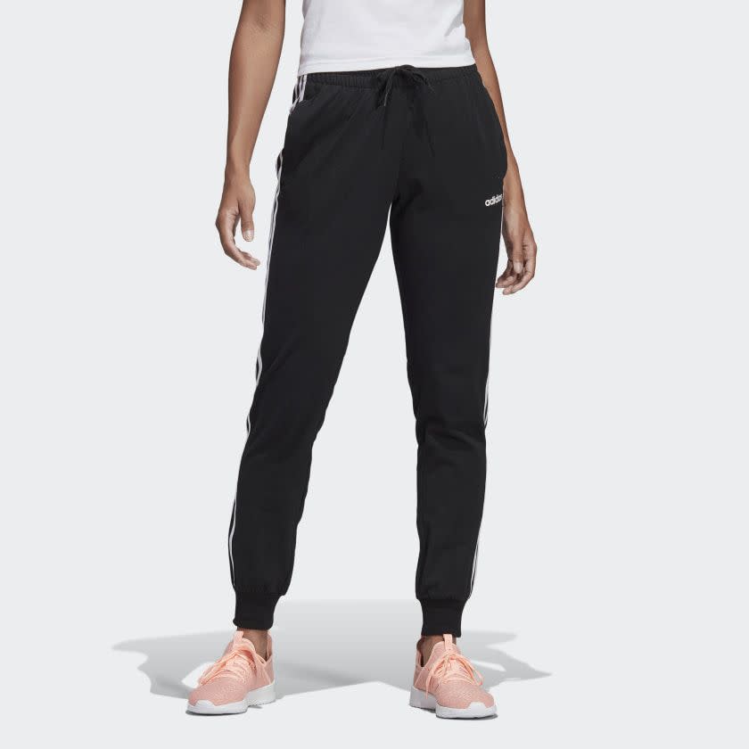 6) Adidas Essentials 3-Stripe Pants