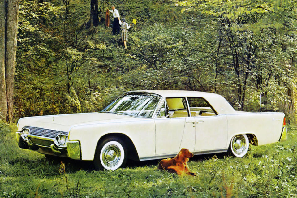 <p>There’s nothing quite like the sheer-flanked, chrome-capped elegance of the ’61 Continental. It was a formal car – formal enough for fateful duty under President John F. Kennedy – yet there’s something rakish in its length and lack of height.</p>