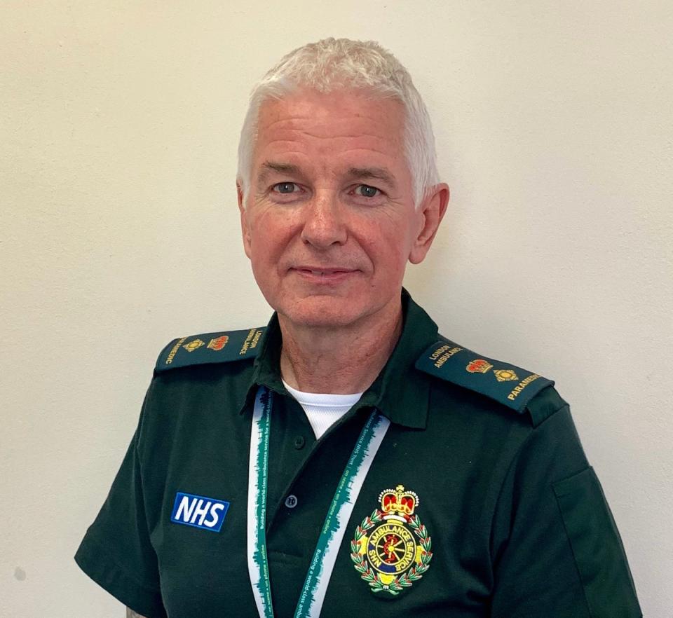 Paul Bates has worked at the London Ambulance Service for three decades (London Ambulance Service)