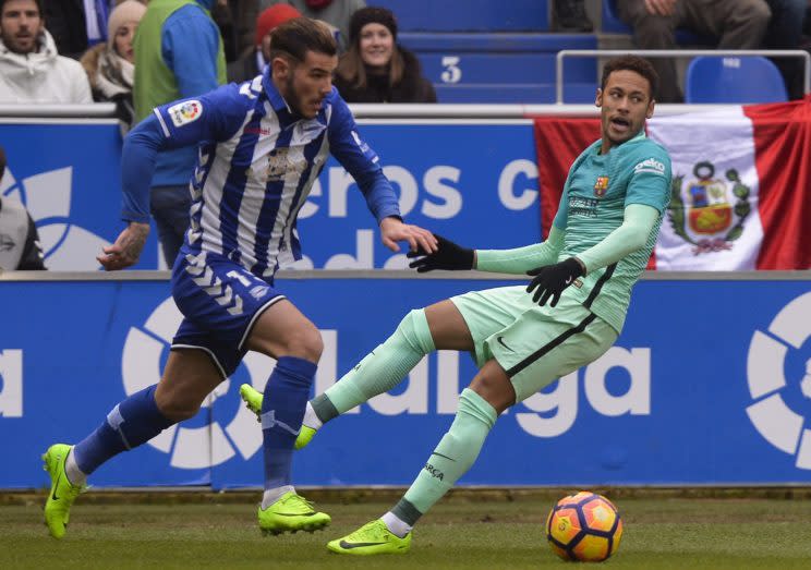 Theo del Deportivo Alavés (Photo Reuters)