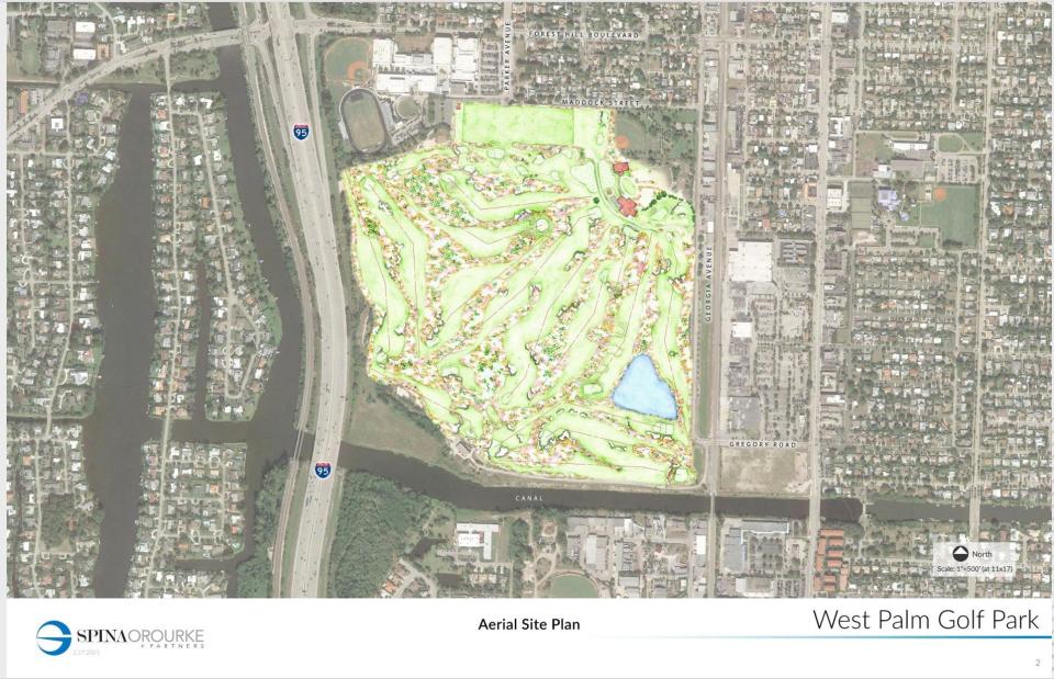 The plan for West Palm Golf Park calls for an 18-hole course and a Par 3.