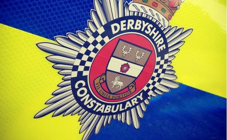 The collision involved a motorbike and a 92-year-old pedestrian, who was treated for serious injuries at the scene but later died in hospital. (Photo: Derbyshire Police)