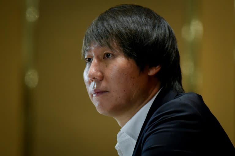 Li Tie pictured in January 2020 after being named <a class="link " href="https://sports.yahoo.com/soccer/teams/china-women/" data-i13n="sec:content-canvas;subsec:anchor_text;elm:context_link" data-ylk="slk:China;sec:content-canvas;subsec:anchor_text;elm:context_link;itc:0">China</a> coach (WANG ZHAO)