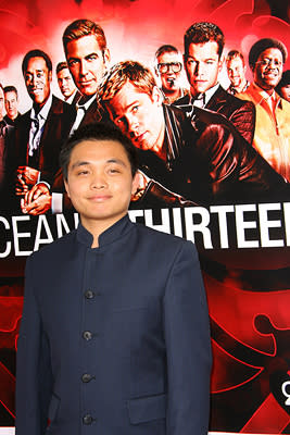 Shaobo Qin at the Los Angeles premiere of Warner Bros. Pictures' Ocean's Thirteen