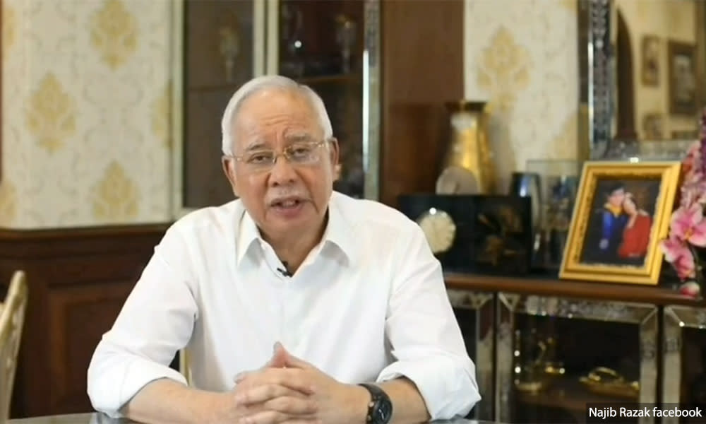 Umno's decision to continue supporting PN one of my suggestions - Najib