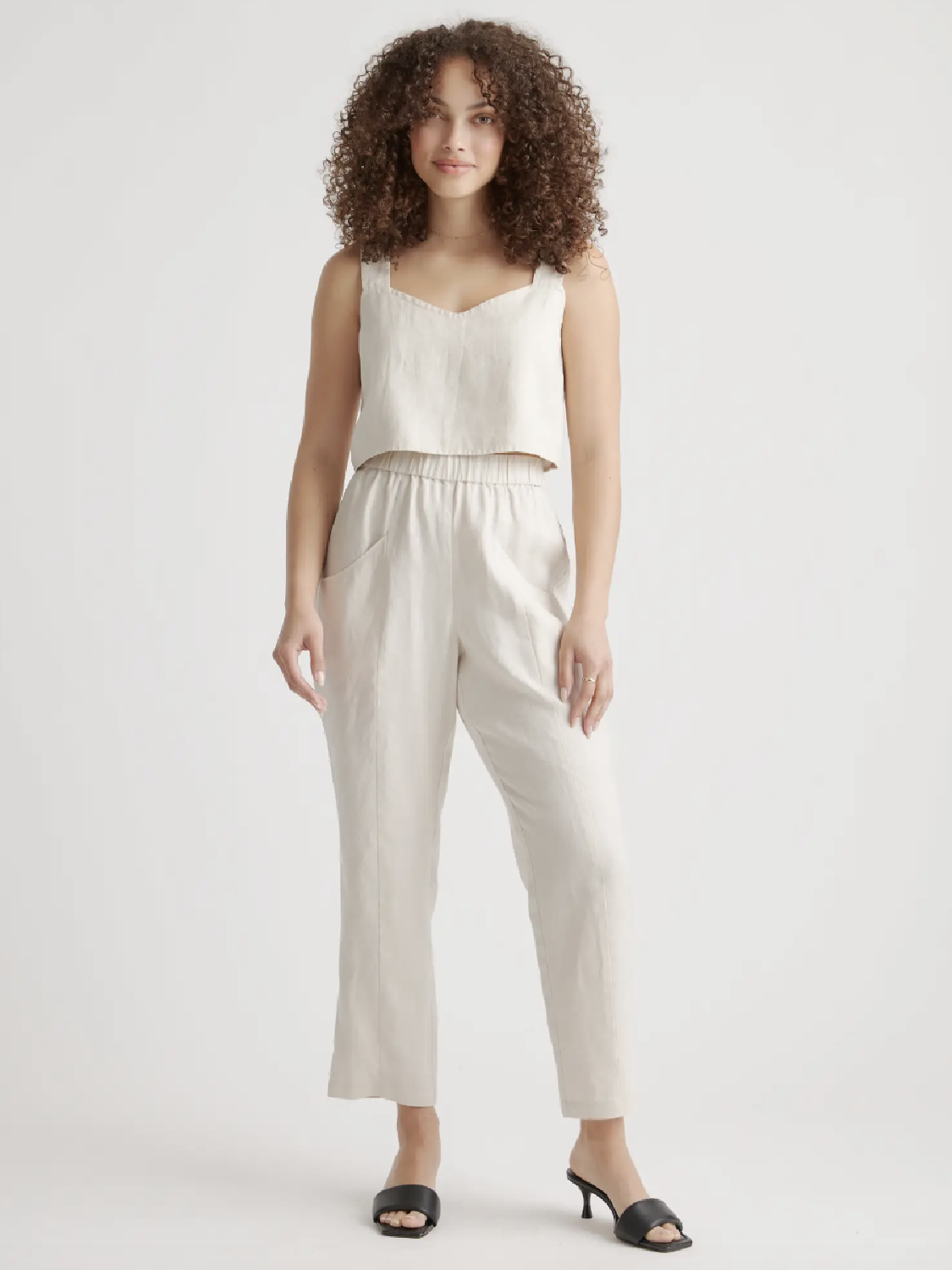 <p><a href="https://go.redirectingat.com?id=74968X1596630&url=https%3A%2F%2Fwww.quince.com%2Fwomen%2F100-european-linen-tapered-ankle-pant&sref=https%3A%2F%2Fwww.cosmopolitan.com%2Fstyle-beauty%2Ffashion%2Fg46651630%2Fquince-review%2F" rel="nofollow noopener" target="_blank" data-ylk="slk:Shop Now;elm:context_link;itc:0;sec:content-canvas" class="link rapid-noclick-resp">Shop Now</a></p><p>100% European Linen Tapered Ankle Pant</p><p>quince.com</p><p>$39.90</p>