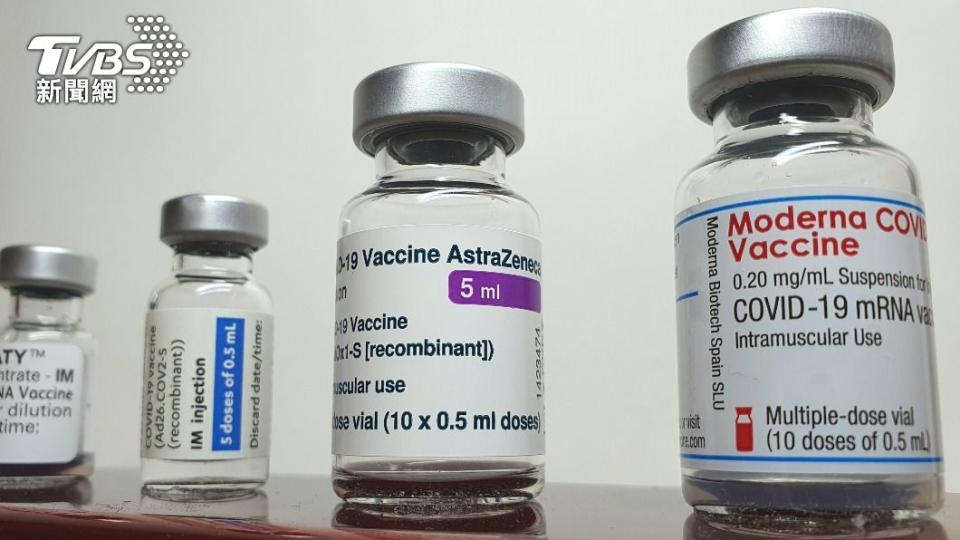 台灣目前有AZ、莫德納、高端及BNT共4種疫苗可以施打。（示意圖／TVBS資料畫面）