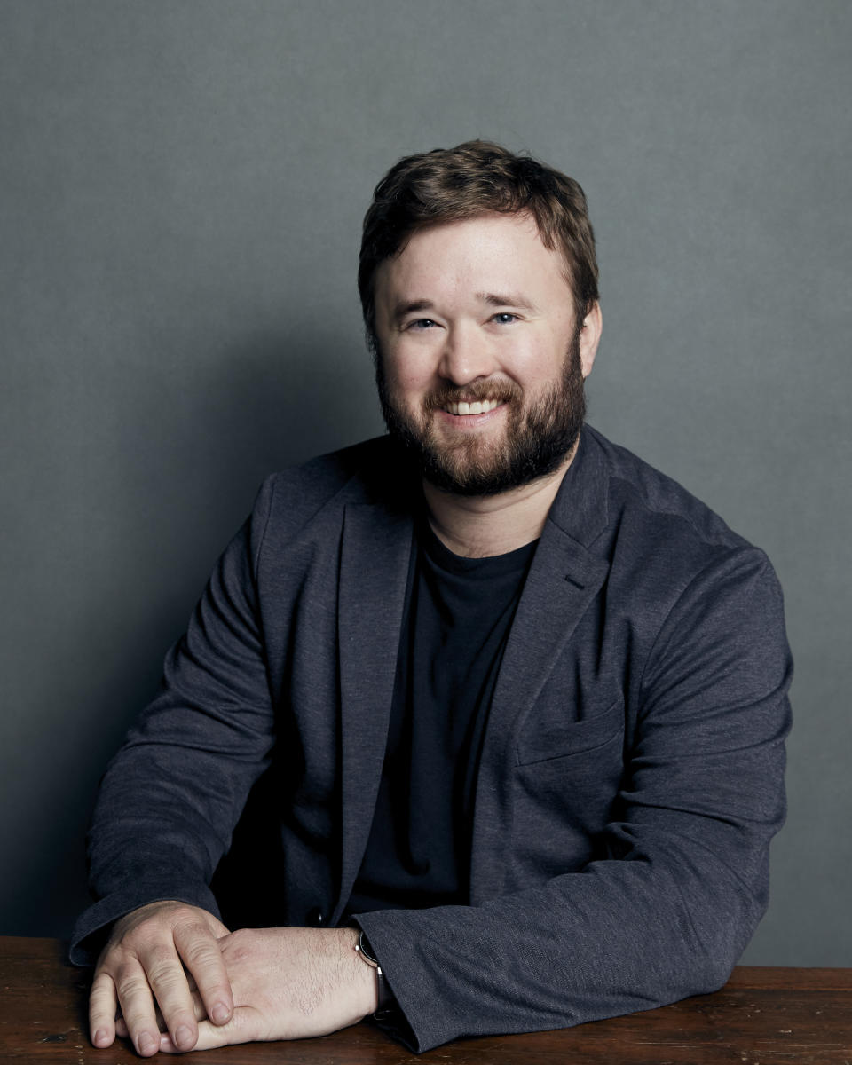 FILE - Haley Joel Osment poses for a portrait to promote the film, "Clara's Ghost", during the Sundance Film Festival on Saturday, Jan. 20, 2018, in Park City, Utah. Osment turns 35 on April 10. (Photo by Taylor Jewell/Invision/AP, File)