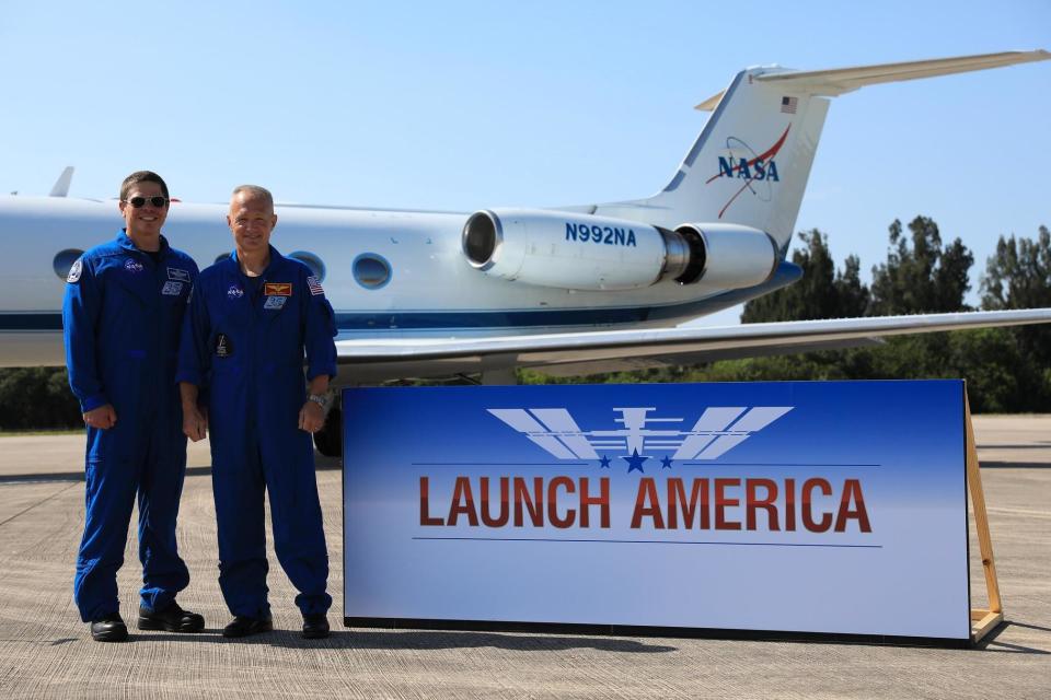 Robert Behnken and Douglas Hurley could become the first astronauts to be sent into space by a private company: PA