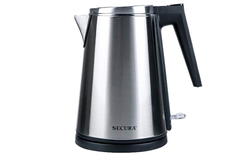 Secura K15-F1E The Original Double Wall Stainless Steel Electric Kettle. (Photo: Amazon)