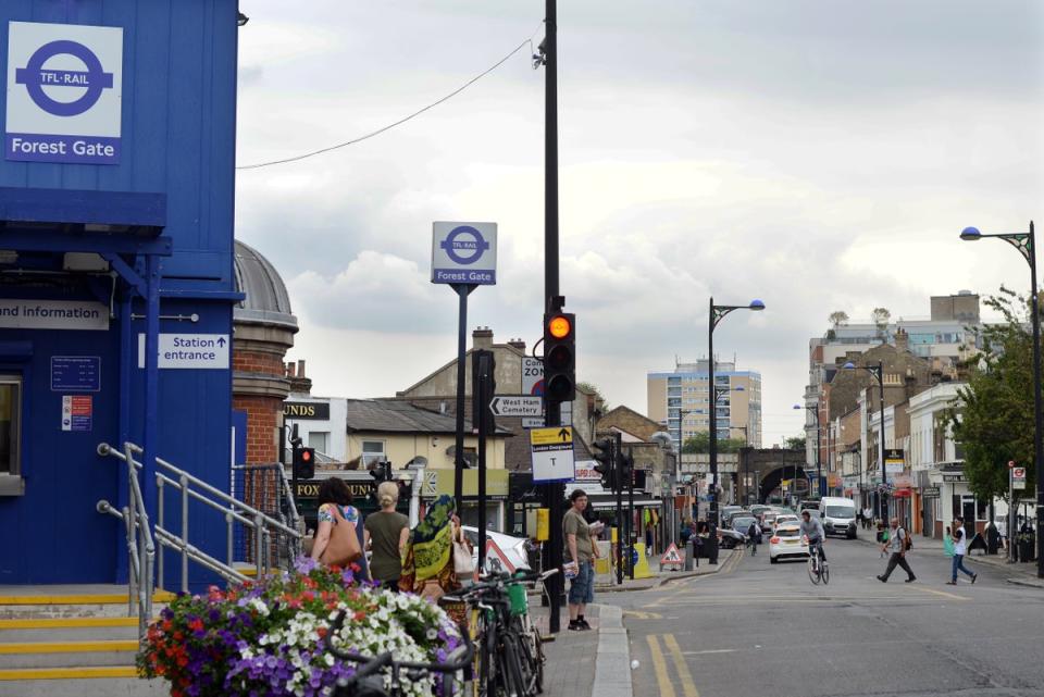 Forest Gate: Prices have shot up by 101 per cent in a decade, to an average £447,980 (Daniel Lynch)