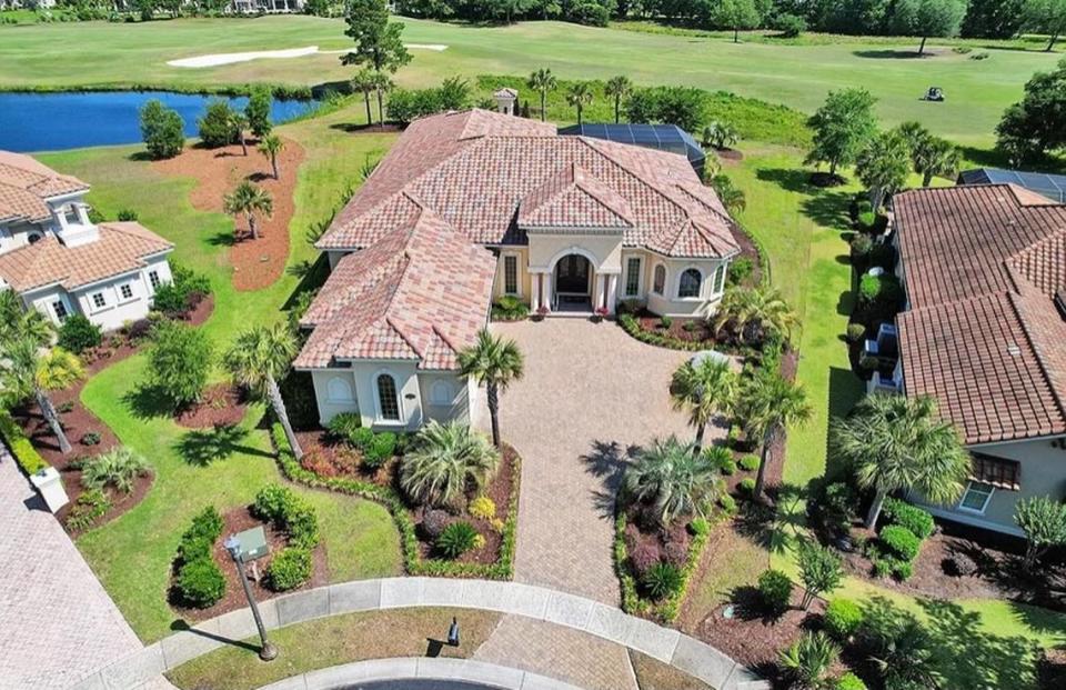 A Myrtle Beach house located in the Grand Dunes community is listed on Zillow for $2.4 million.