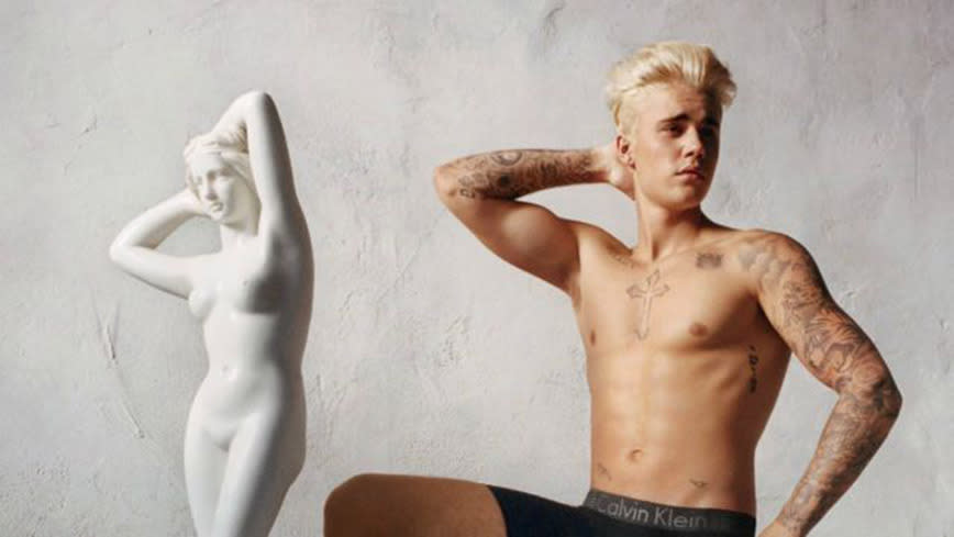 Justin Bieber reveals racy new underwear ad - NZ Herald