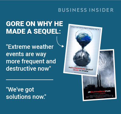 Al Gore Sequel reasons