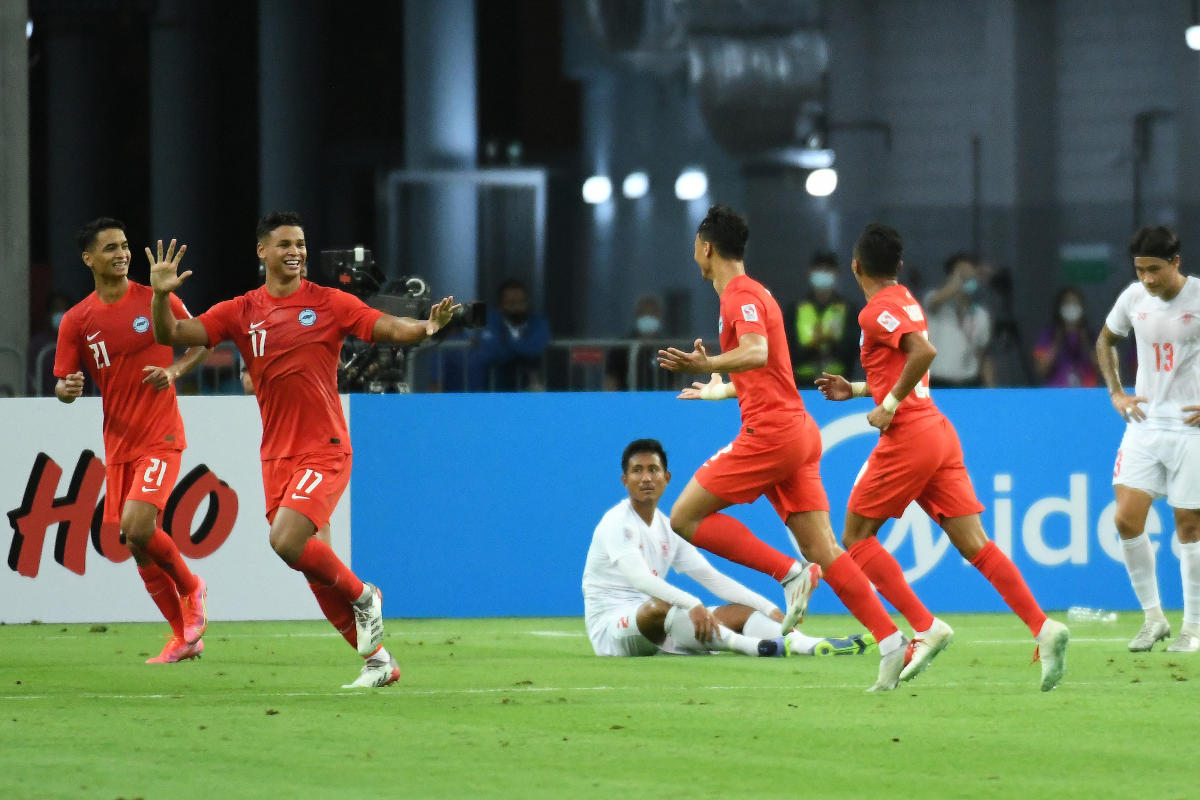 AFF Suzuki Cup: Singapore in ideal start with 3-0 Myanmar win