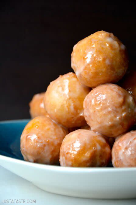 Glazed Doughnut Holes