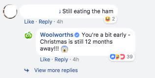 Woolworths Facebook