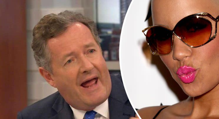 Piers told Amber to ‘put it away’ after she posted her naked selfie. (ITV/PA)