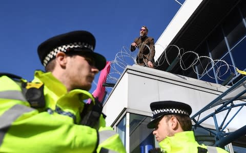 Extinction Rebellion - Credit: &nbsp;FACUNDO ARRIZABALAGA/EPA-EFE/REX