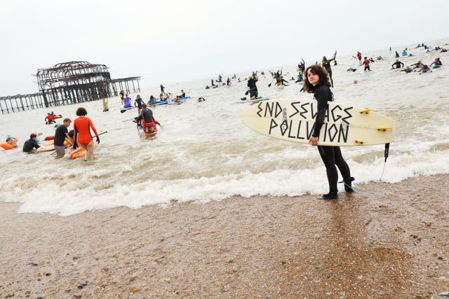 SAS Paddle-Out Protest