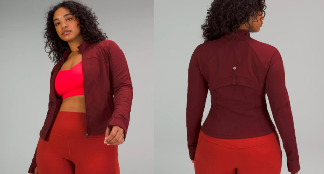 Store Try Ons. Fit Review Friday! Define Jacket, Dance Studio Crop