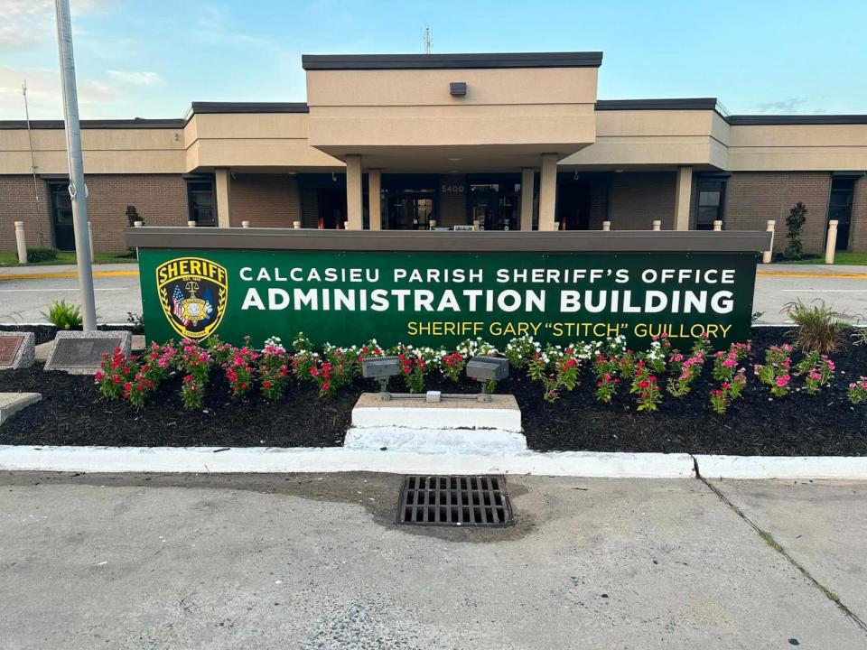 PHOTO: Calcasieu Parish Sheriff's Office Administration Building is seen in this undated photo. (Calcasieu Parish Sheriff's Office/Facebook)