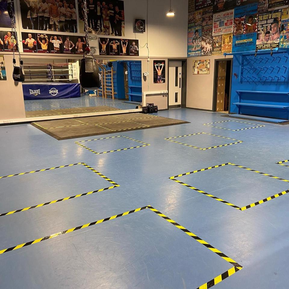 boxing gyms near me