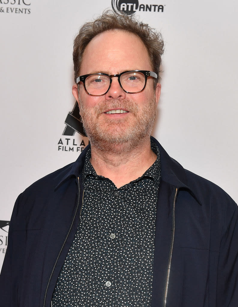 Closeup of Rainn Wilson