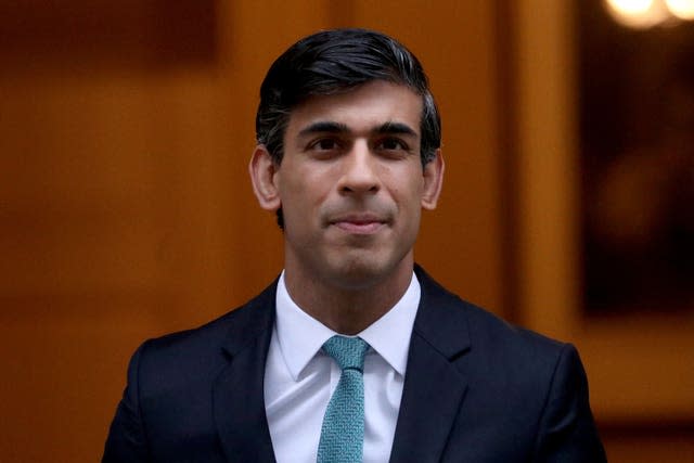 Chancellor Rishi Sunak