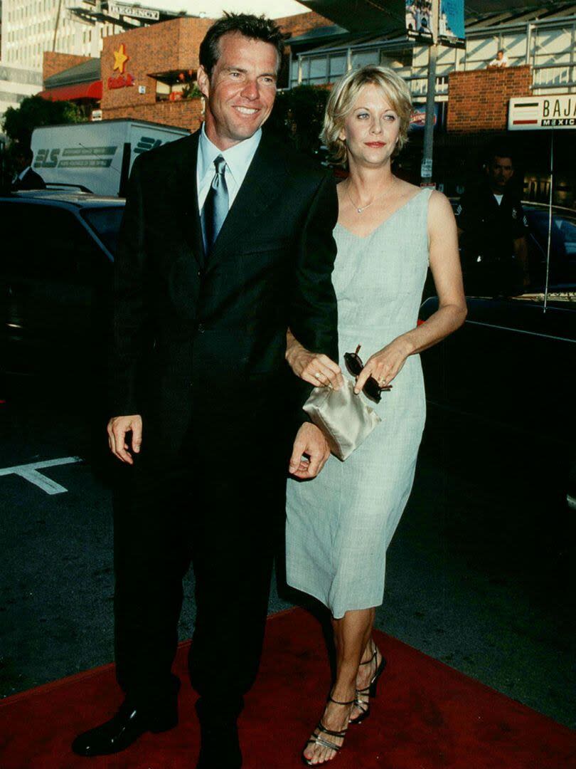 Dennis Quaid reveló que la popularidad de Meg Ryan lo afectó porque lo hizo sentir muy inseguro 