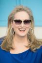 <p>By foregoing a part and brushing her hair with <em>plenty</em> of volume, actress <strong>Meryl Streep</strong> shows us how to add dimension and lift without much effort. </p>