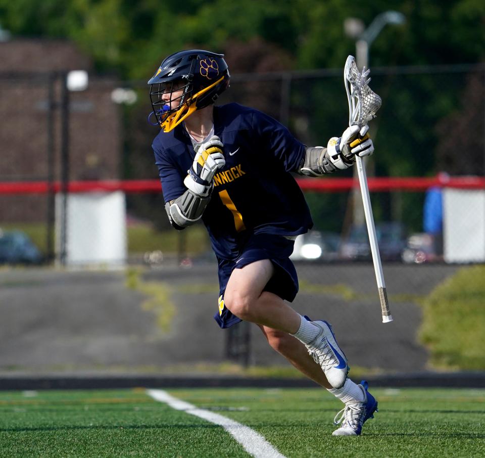 Pequannock's Brendan Brady (1). Lenape Valley defeats Pequannock, 11-5, in the NJSIAA North Group 1 boys lacrosse opening-round game on Tuesday, June 1, 2021.