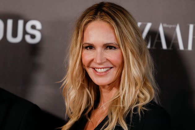 Elle Macpherson is seen at the Harper's Bazaar Women of the Year Awards 2023. She has drawn controversy for a recent interview in which she spoke about taking a nontraditional approach to treating her breast cancer.