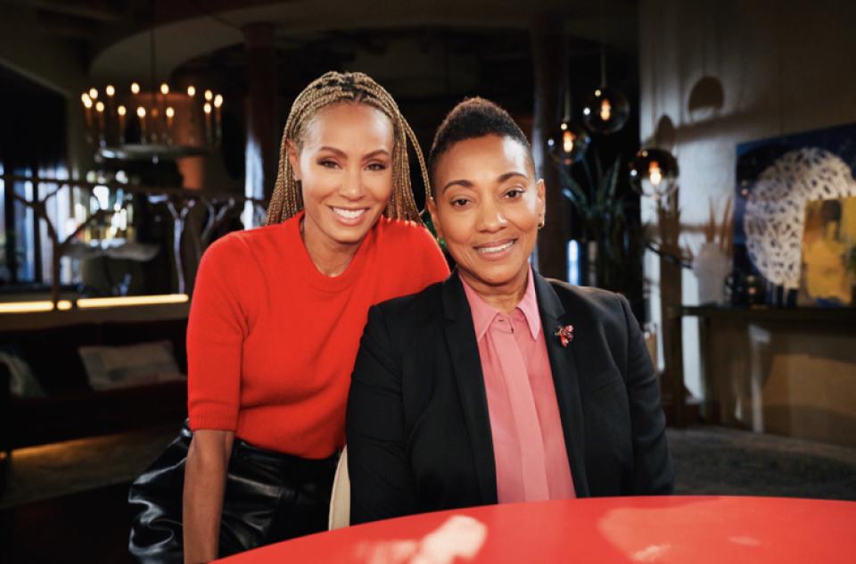 Jada Pinkett Smith sat down with Robyn Crawford for the latest Red Table Talk. (Photo: Michael Becker)