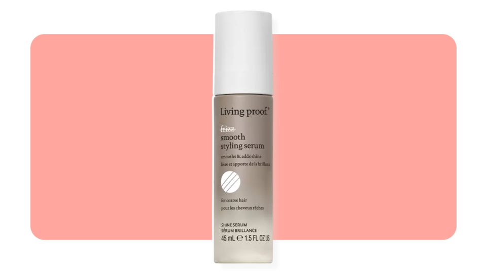 Put flyaways to a halt with the Living Proof Smooth Styling Serum.